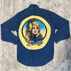 Dolly Parton Button Down Shirt